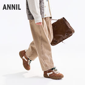 【实体店同款】男童全腰梭织单裤秋季新款安奈儿童装AB536109