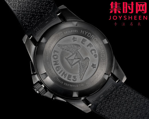 浪琴 LONGINES TW康卡斯计时系列 康卡斯黑武士计时系列 男士腕表，荣耀降临 商品图7