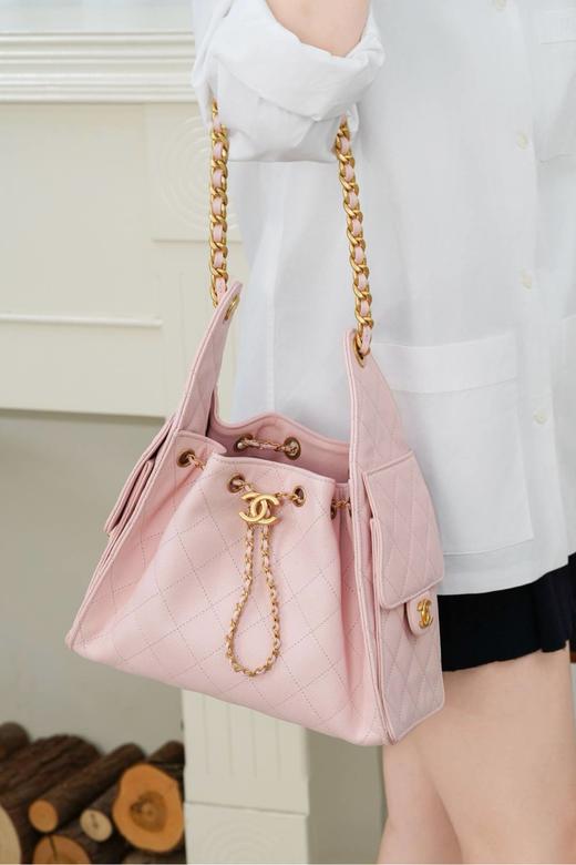 香奈儿25s smaII hobo 抽绳水桶包（LZ） 商品图8