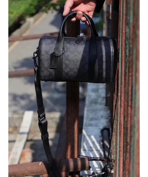 马车 经典标志帆布纹GOTHAM 24号行李包波士顿枕头包 特惠 Z-15549 商品图13