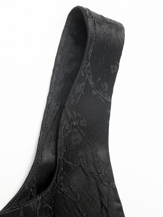 氛围感拉满！黑色蕾丝连衣裙，复古方领超迷人 商品图2