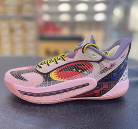 安踏狂潮6PRO篮球鞋运动复古低帮耐磨男防滑减震实战鞋112521111S