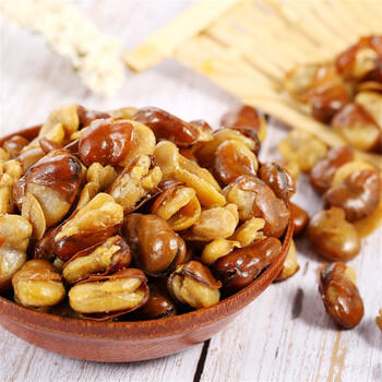 张二嘎  兰花豆 102g＊4包 袋装 炒货蚕豆 坚果干果休闲零食小吃 /休闲食品 /坚果炒货 /蚕豆/兰花豆 商品图1