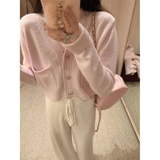 金蘑菇菇  针织裤 / 秋冬矜贵松弛通勤 商品图6