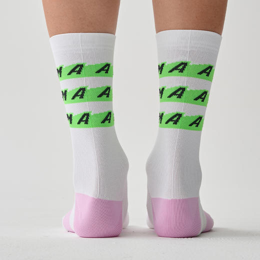 MAAP Evade X sock White Green 骑行袜 商品图1