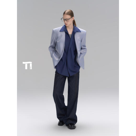 启世录TIWILLTANG“绫致逸影”立体门襟衬衫 商品图2