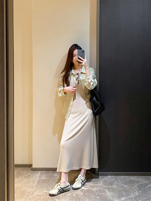 一键出门慵懒无袖吊带背心裙宽松直筒外穿打底连衣裙 商品图4