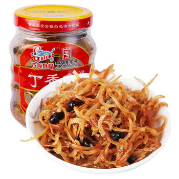 古龙 丁香鱼罐头110g即食海鲜罐头海捕鱼干下饭调味下酒菜中华老字号 /休闲食品 /罐头食品 /水产类罐头 商品图3