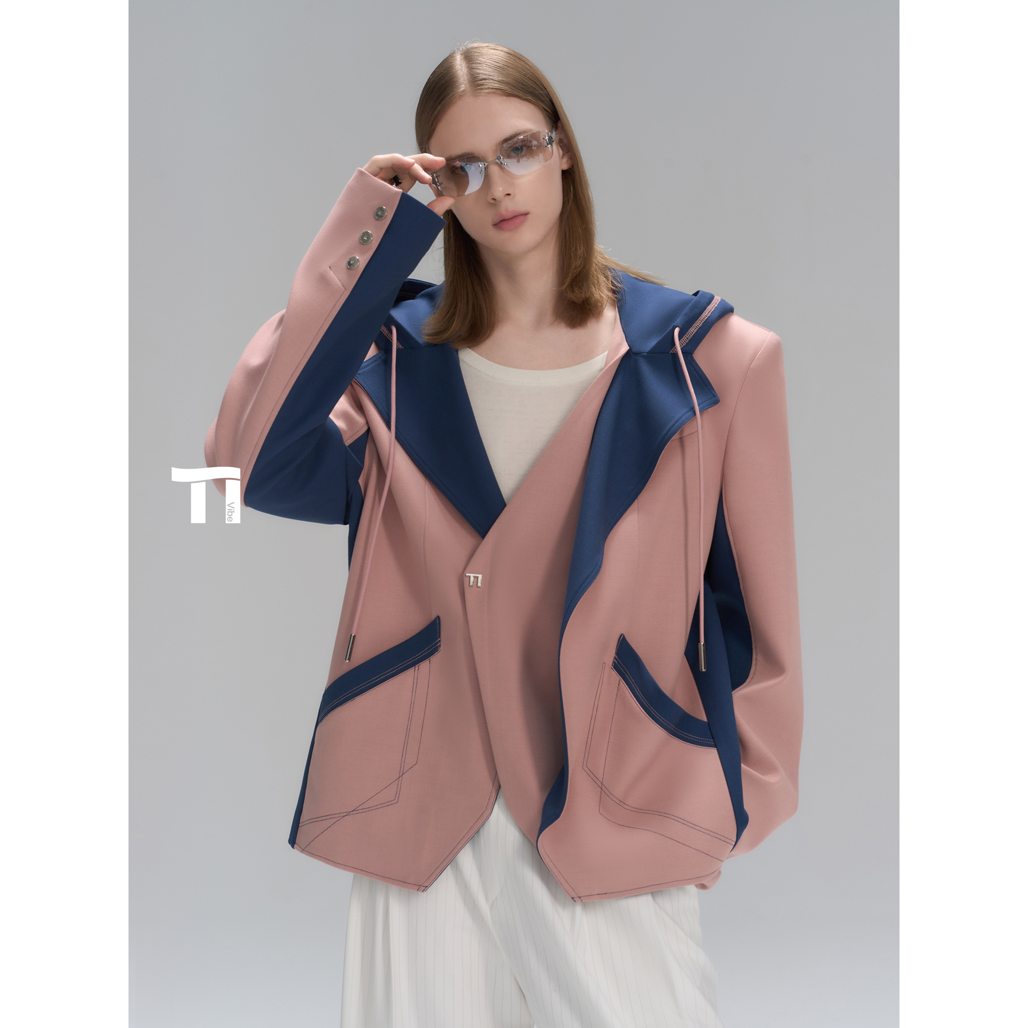 启世录TIWILLTANG“冼闲梦装”戴帽西装