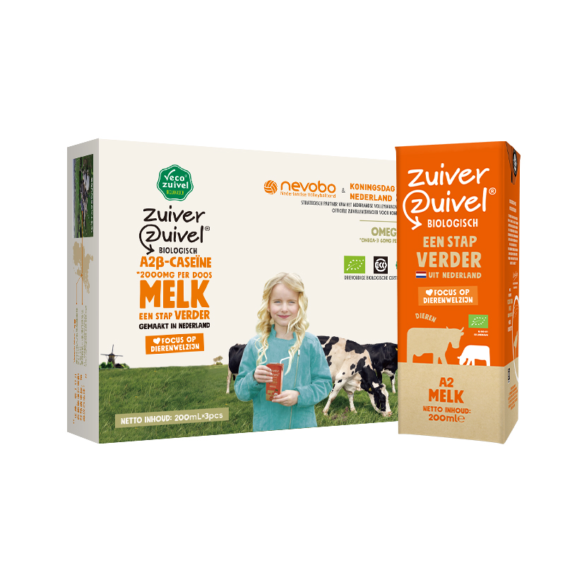 【乐荷】有机A2β-酪蛋白高端牛奶