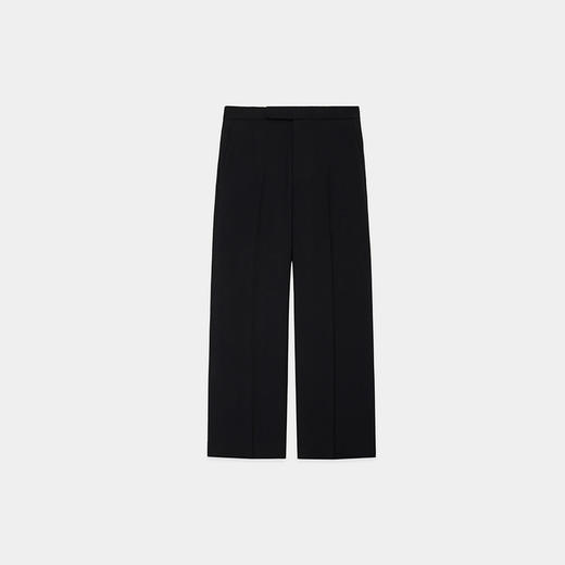 marka REGULAR STRAIGHT TROUSERS 羊毛混纺直筒长裤 商品图4