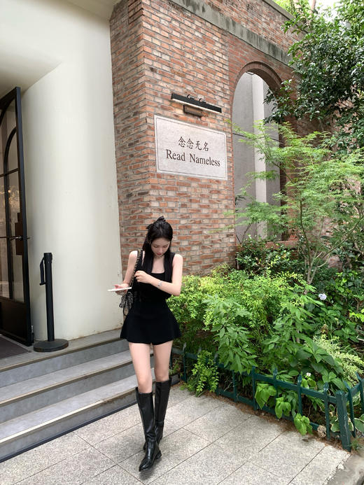 Read Nameless/黑色冰丝纱背心裙 2025/8/7 商品图8