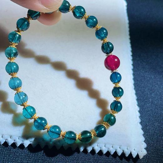 6mm单圈蓝碧玺手串 商品图6