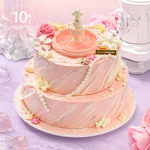 处女座·粉色丘比特0卡糖动物奶油生日蛋糕 | FALANC CAKE 商品图5