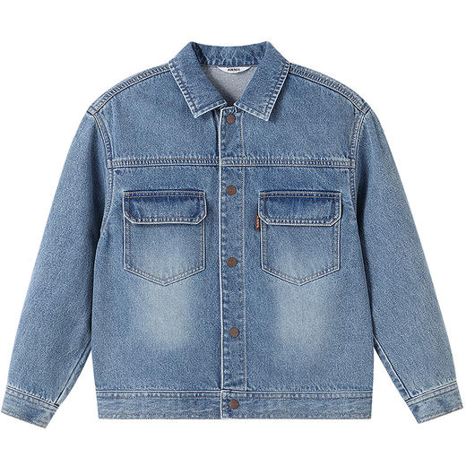 【实体店同款】男童牛仔外套秋季新款安奈儿童装AB535017 商品图5