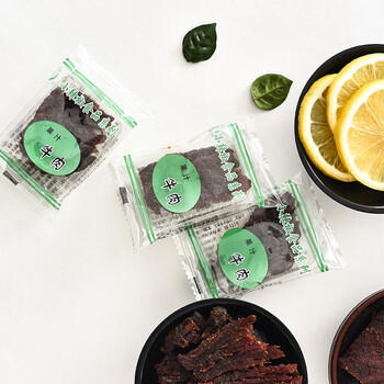 小辣椒 果汁牛肉100g 节日送好友甜味橙汁肉脯休闲零食独立包装露营夜宵 /休闲食品 /肉类零食 /牛肉类 商品图3