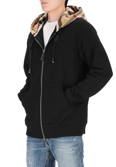 男款拉链格纹帽外套007 商品图3