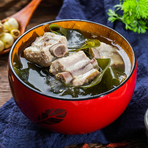 【绿帝有机干海带350g】色泽油亮 泡发量大 口感鲜美 商品图3