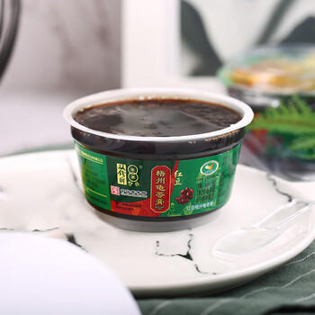 双钱牌 红豆龟苓膏 180g *6盒 中华老字号 非遗传承 夏季清凉休闲零食 /休闲食品 /果冻/布丁 /龟苓膏 商品图1