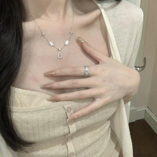 美到开挂✨【金财葫芦宝 s925银手链/项链】直接封神❗一秒get到富家千金的魅力🥳 商品图9