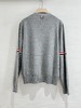 中性款長袖V领针织开衫毛衣022 商品缩略图1