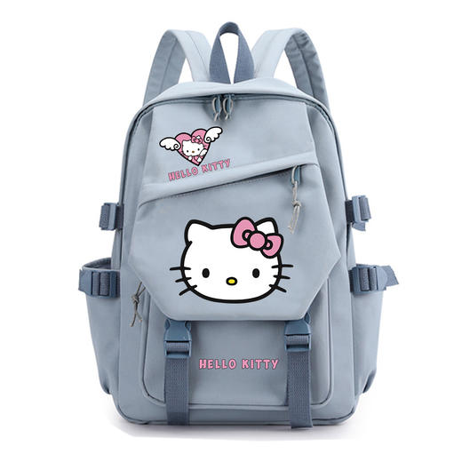 可爱凯蒂猫hellokitty印花印花书包小学生初中生休闲双肩包 商品图1