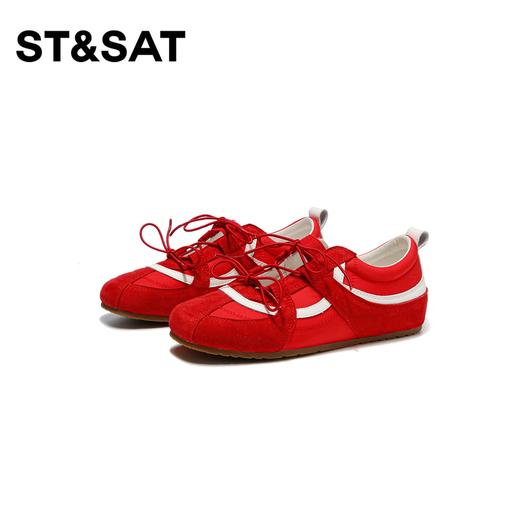 星期六舒适镂空芭蕾风德训鞋SSD1112T98 商品图11