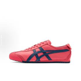 这双火龙果我先替大家穿了~ Onitsuka Tiger鬼冢虎  复古休闲MEXICO66 平底设计 走路舒适不用多少，而且配色真的绝了 显白又吸睛 春夏炸街利器！