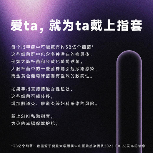 私激SIKI“撩”12只装手指套 商品图1