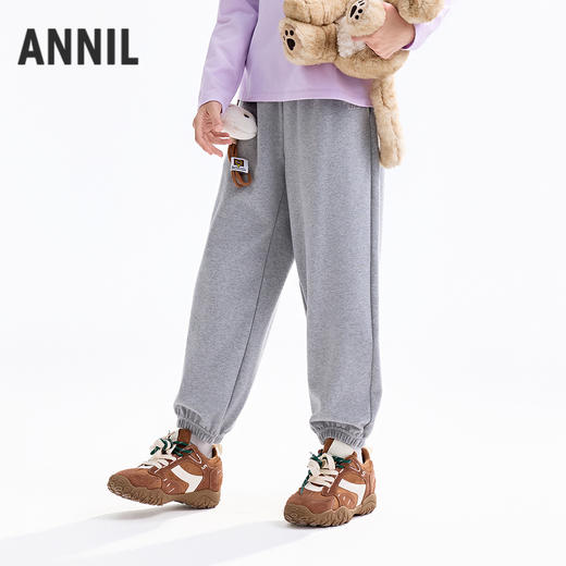 【实体店同款】女童全腰针织裤秋季新款安奈儿童装AG536160 商品图2