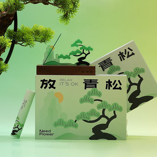 【放青松】香薰线香礼盒装教师节礼物企业公司伴手礼治愈系香薰礼盒 商品图0