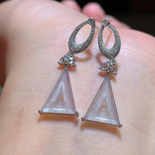 福贝翡翠耳坠 商品图3