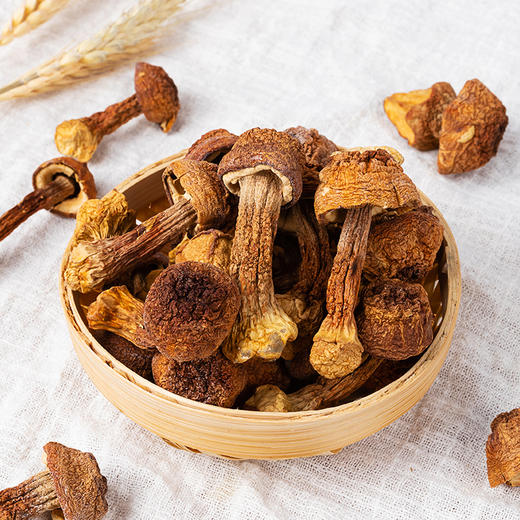 【绿帝姬松茸200g】肉质脆嫩 香味扑鼻 菌盖媺滑 吃起来爽滑可口 商品图4