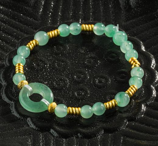 ISME非洲翠系列 冰种飘花手串耳钉耳线吊坠项链戒指手镯 节日送礼佳品 商品图12