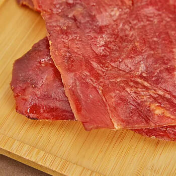 黄胜记 猪肉脯原味88g 厦门特产老字号纯肉制作高蛋白即食肉脯休闲食品 /休闲食品 /肉类零食 /猪肉类 商品图0