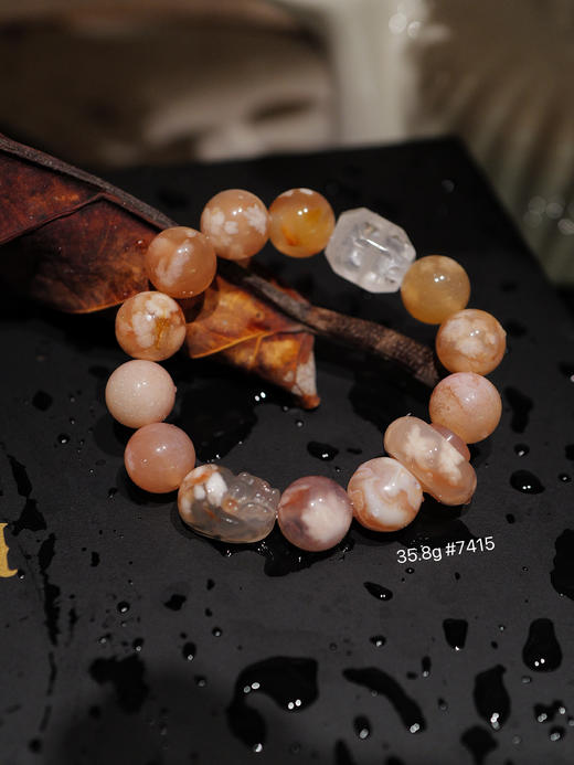 马达加斯加·宝藏治愈系樱花玛瑙手串合集(现货) 商品图1