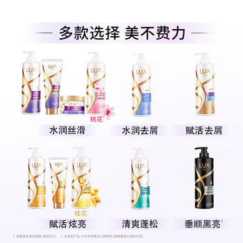 力士（LUX）【柔顺留香】玻尿酸洗发水750g 干枯毛躁发质 柔顺留香 /个人护理 /洗发护发 /洗发水 商品图0