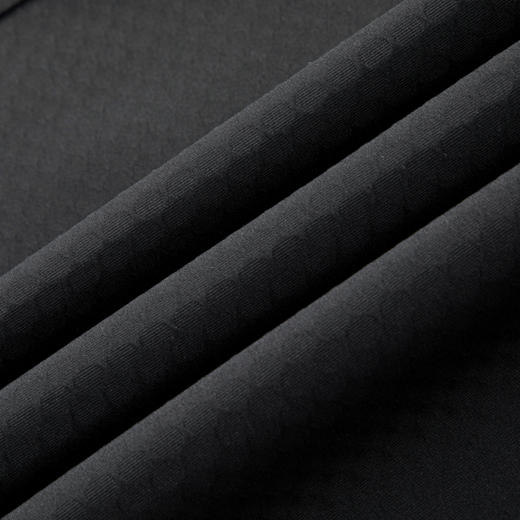 圣得西男士经典翻领夹克2025年秋季新款时尚渔网压花纹理休闲外套 商品图13