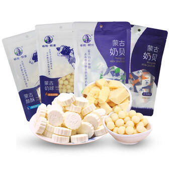 塔拉·额吉 奶酪 奶片 奶球套餐礼包 138g*4袋组合装552g 儿童零食  /休闲食品 /奶制品零食 /奶疙瘩 商品图5