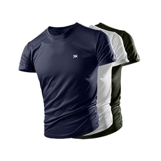 JH0XF252006单向导湿上衣短袖，灰色，藏蓝 商品图0