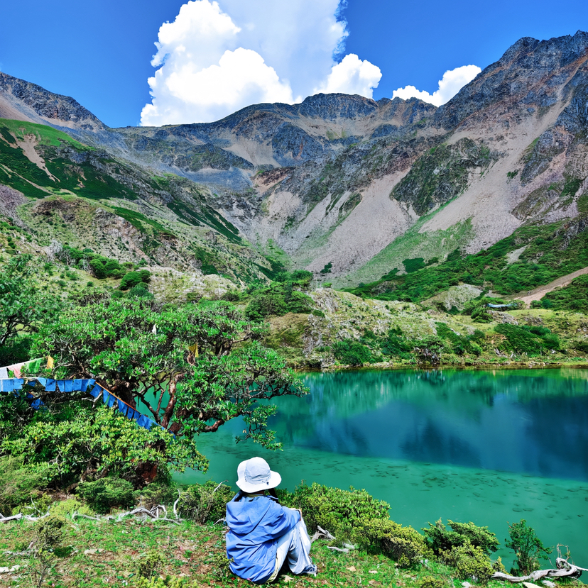 云南｜香格里拉千水牧场2天1晚，独家秘境路线，牧场花海/高山海子/原始苔藓森林/溪流湿地/自然体验/藏地文化/木屋露营，1-2日路线可选！