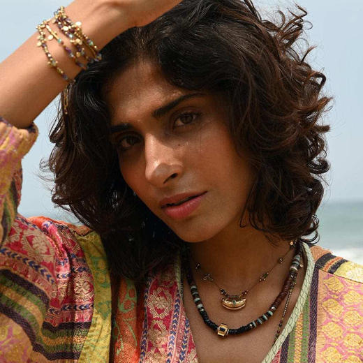 订购12周到｜ROOM SERVICE-MANTRA-碧玺 护身符 吊坠 项链（可开合）［法国设计师］ 商品图1