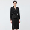 IWY/气质黑色英伦风西装半裙女秋冬长袖新款销售接待职业裙装25CS741 商品缩略图2