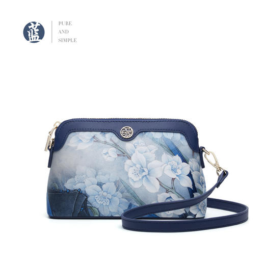 【预售5天】斜挎包女2025新款时尚国风复古单肩真丝包手拿小包113P170029-1 商品图5