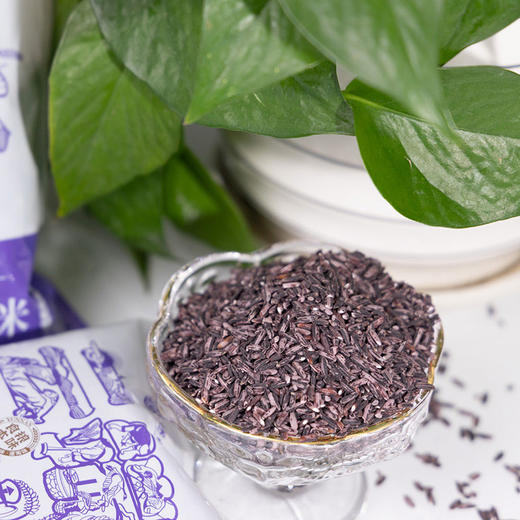 【逐南味墨江胚芽紫米】颗粒均匀 颜色紫黑 食味香甜 营养丰富 商品图7