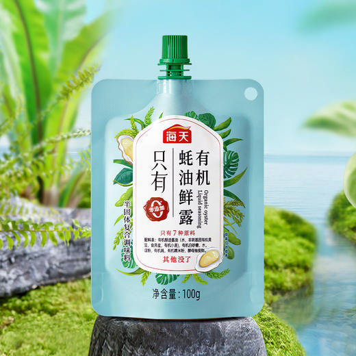 海天有机尝鲜装 有机酱油+有机蚝油鲜露+有机番茄沙司 有机认证可溯源 商品图6