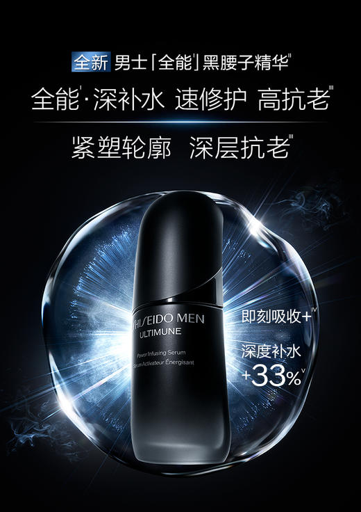 SHISEIDO资生堂男士焕能肌活精华露II 商品图0