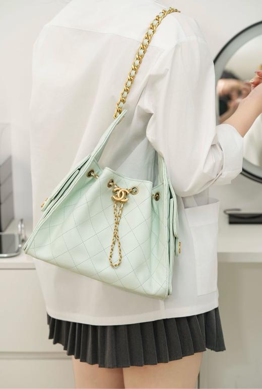香奈儿25s smaII hobo 抽绳水桶包（LZ） 商品图10