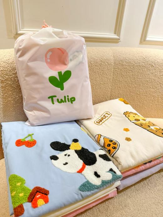 开学季住校超柔水洗棉A类毛巾绣四件套居家床品 商品图9