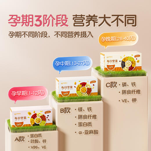 孕味食足 每日坚果30天装 750g/30包 商品图0